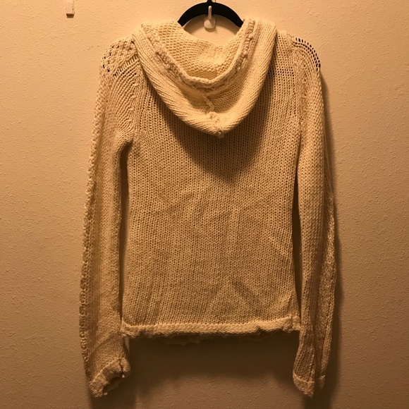 Button Down Hooded Cardigan - Picture 2 of 3